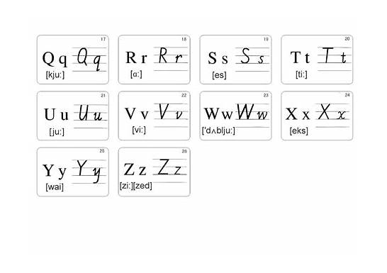 英文音标表与音标